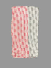 Bamboo Towel - Red and gray Base