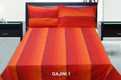 King size full bedspread - Red With Orange