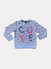 Sweatshirts - Blue Cute