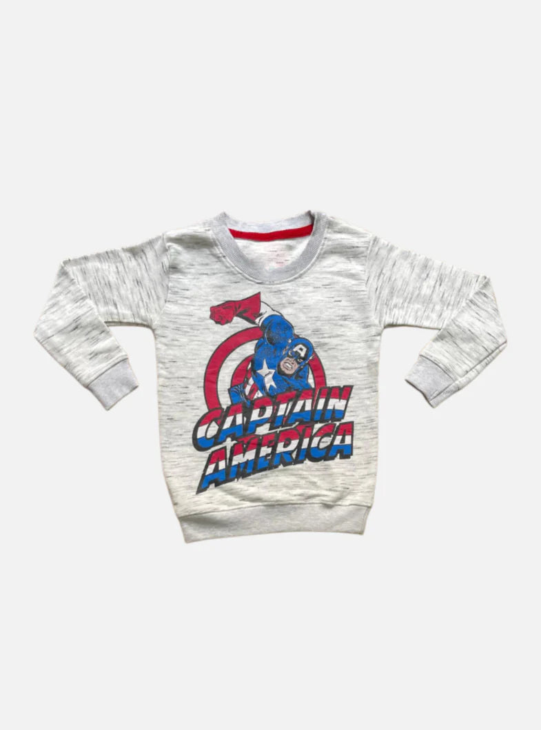 Sweatshirt (4 - 5 Years) - Captain America