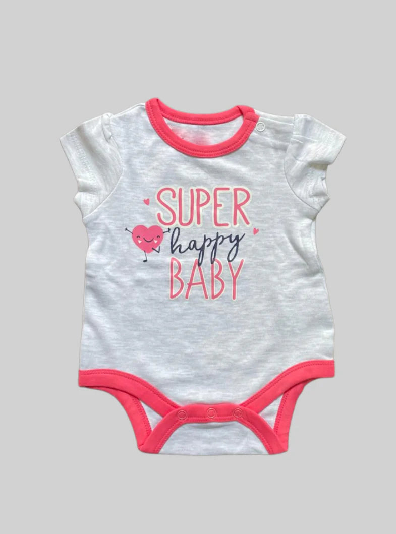 Baby Romper(New Born ) - Happy Baby