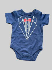 Baby Romper(0-3Months) - Dark Blue