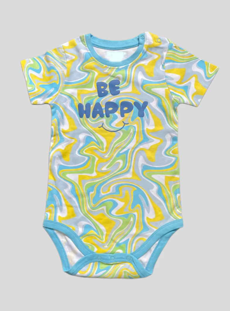 Baby Romper (18-24 Months)- Be Happy