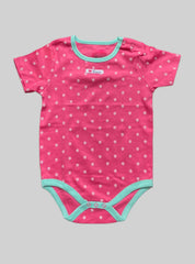 Baby Romper - White Flowers