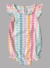 Baby Romper (18 - 24 Months) - Multi Colours Heart