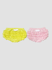 Kids Shorts 18 - 24 Months (Combo pack)  -Yellow Pink