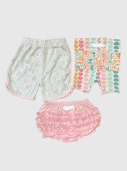 Kids Shorts 18 - 24 Months (Combo Pack)-   Pink Colour Desigen