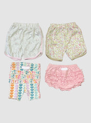 Kids Shorts 18- 24 Months (Combo pack)  - Pink Heart Layered