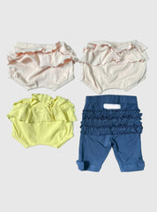 Kids Shorts 3-6 Months (Combo Pack) - Colour Design Shorts