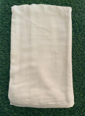 White Base Plain Bamboo Towel