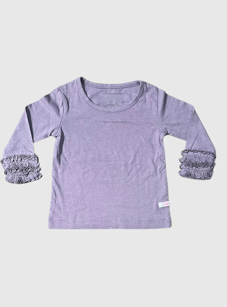 Baby T-Shirt (12 - 18 Months) - Lavender Ruffle Butts