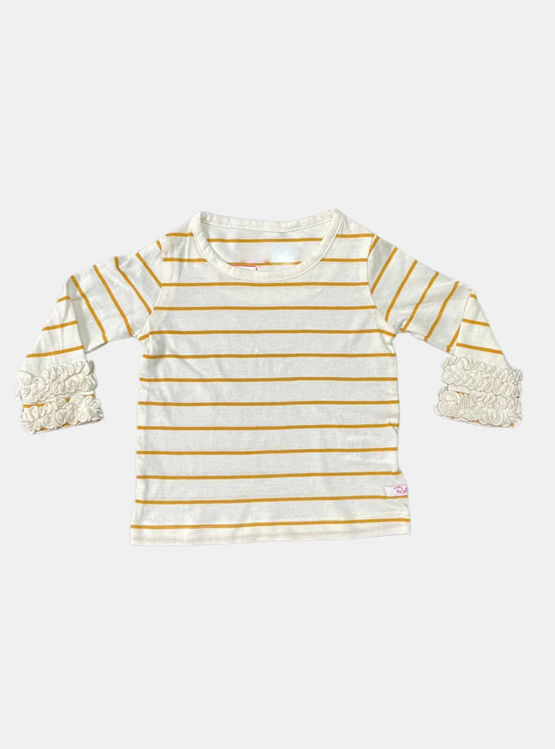 Baby T-Shirt (12 - 18 Months) - Sandal Orange Stripe