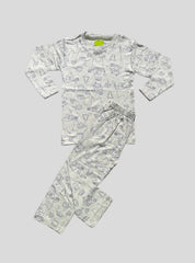 Kids Full Sleeve T-Shirts Pant - Irish Green