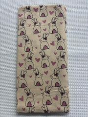Sandal Base Bunny Print Muslin Towel